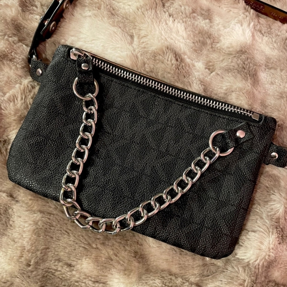 SOLD SOLD SOLD SOLD SOLD Michael Kors fanny pack/chain belt bag.